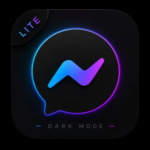 messenger lite dark mode apk